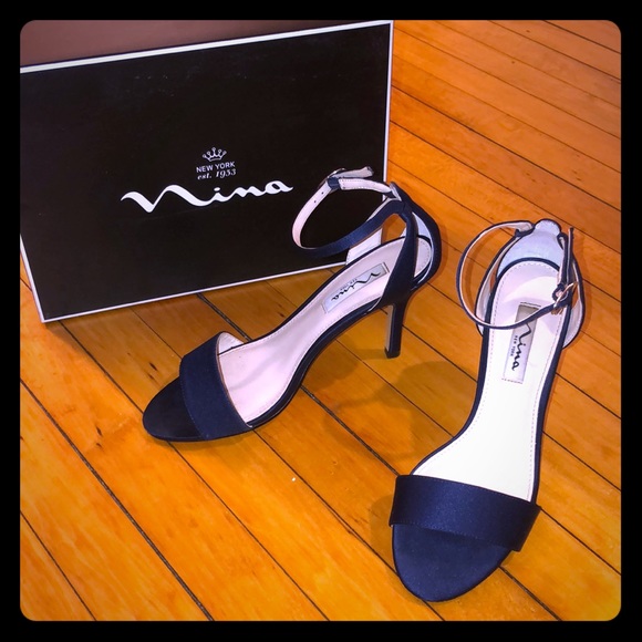 nina navy blue heels